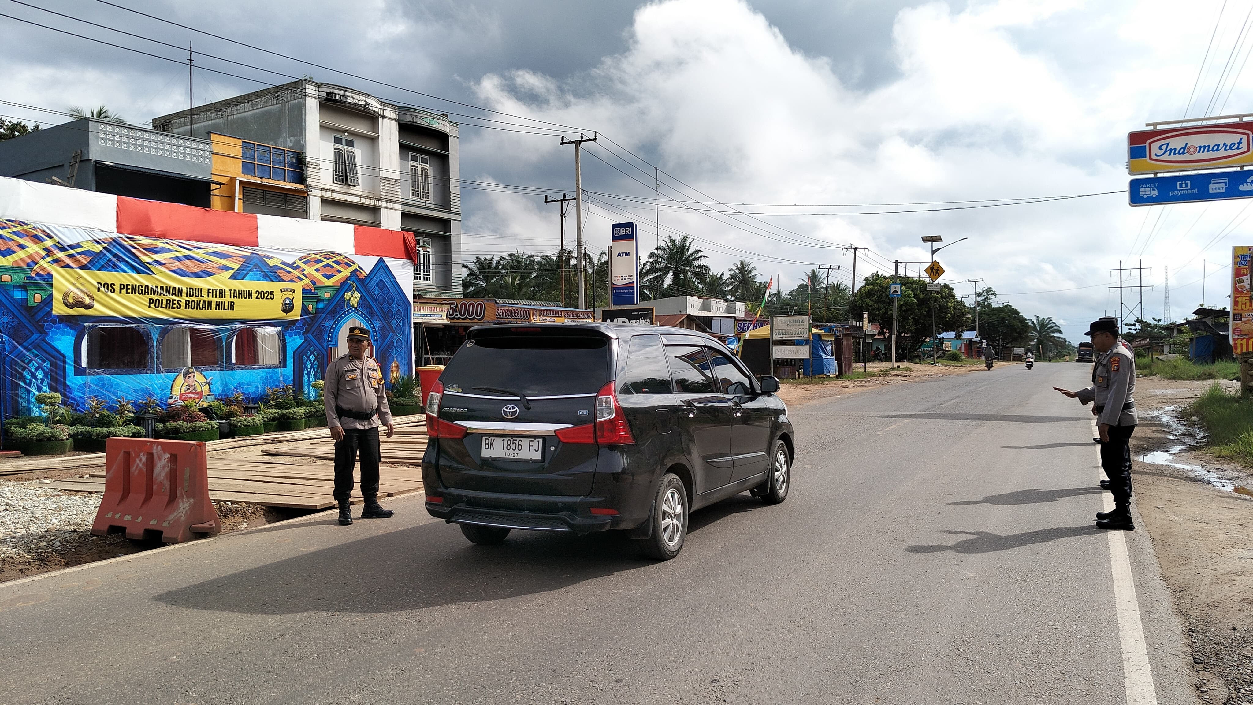 Hari Terakhir Operasi Ketupat 2025, Polsek Bangko Pusako Gelar Pengaturan Lalu Lintas
