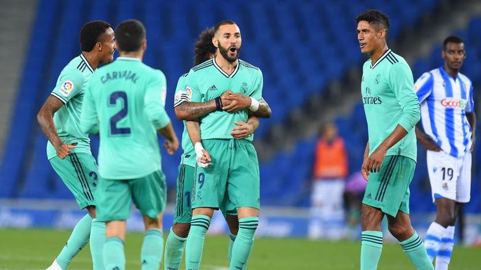 Menang 2-1, Los Blancos Puncaki Klasemen Liga Spanyol