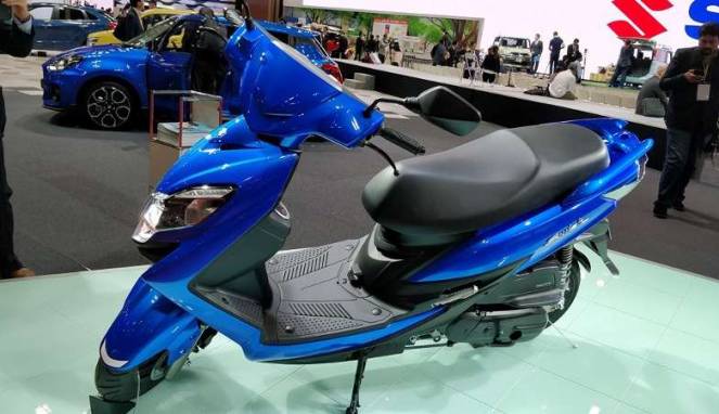 Suzuki Luncurkan Skutik Penantang Yamaha Mio