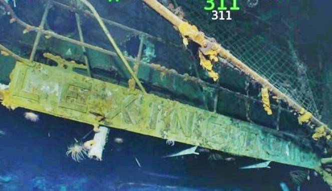 Kapal Perang Dunia II Milik AS Ditemukan setelah 76 Tahun