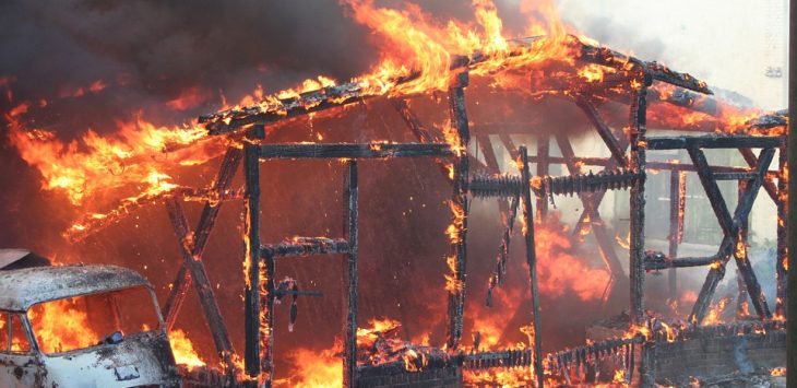 Astafirullah! Lima Ruko Terbakar, Ibu dan Dua Anak Tewas