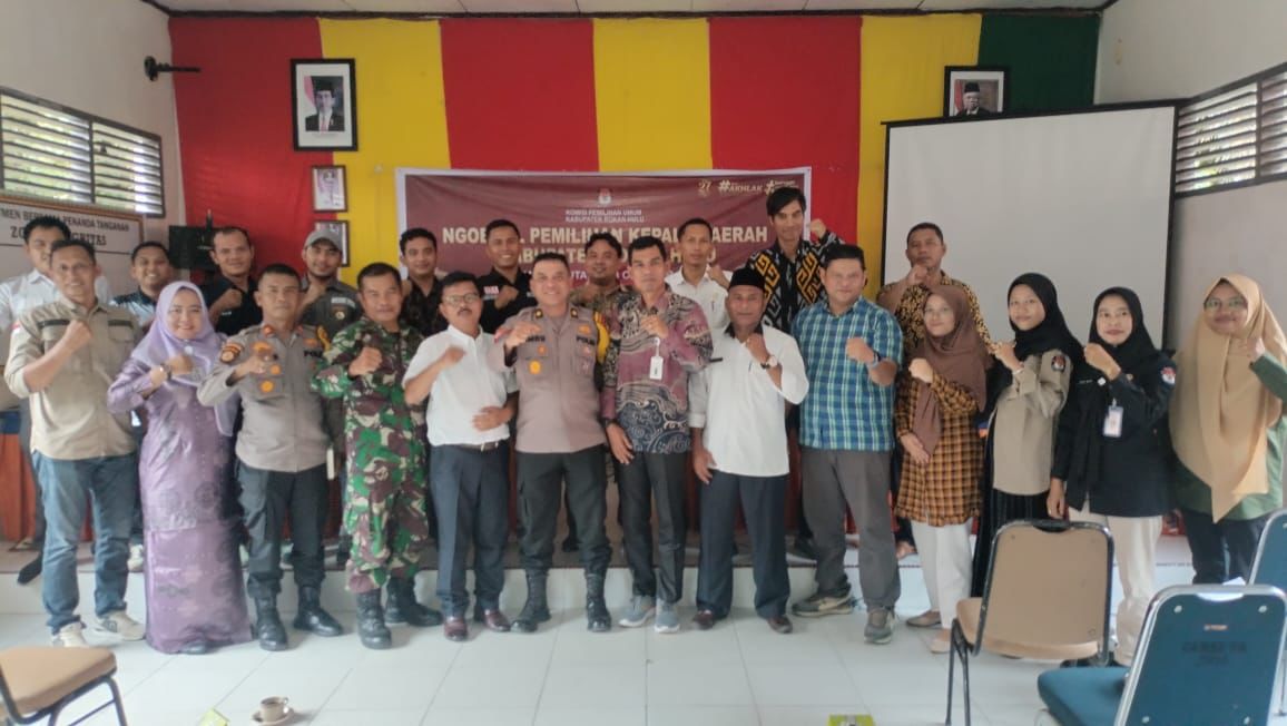 Polres Rokan Hulu dan KPU Gelar Diskusi Pilkada 2024 untuk Cegah Pemungutan Suara Ulang