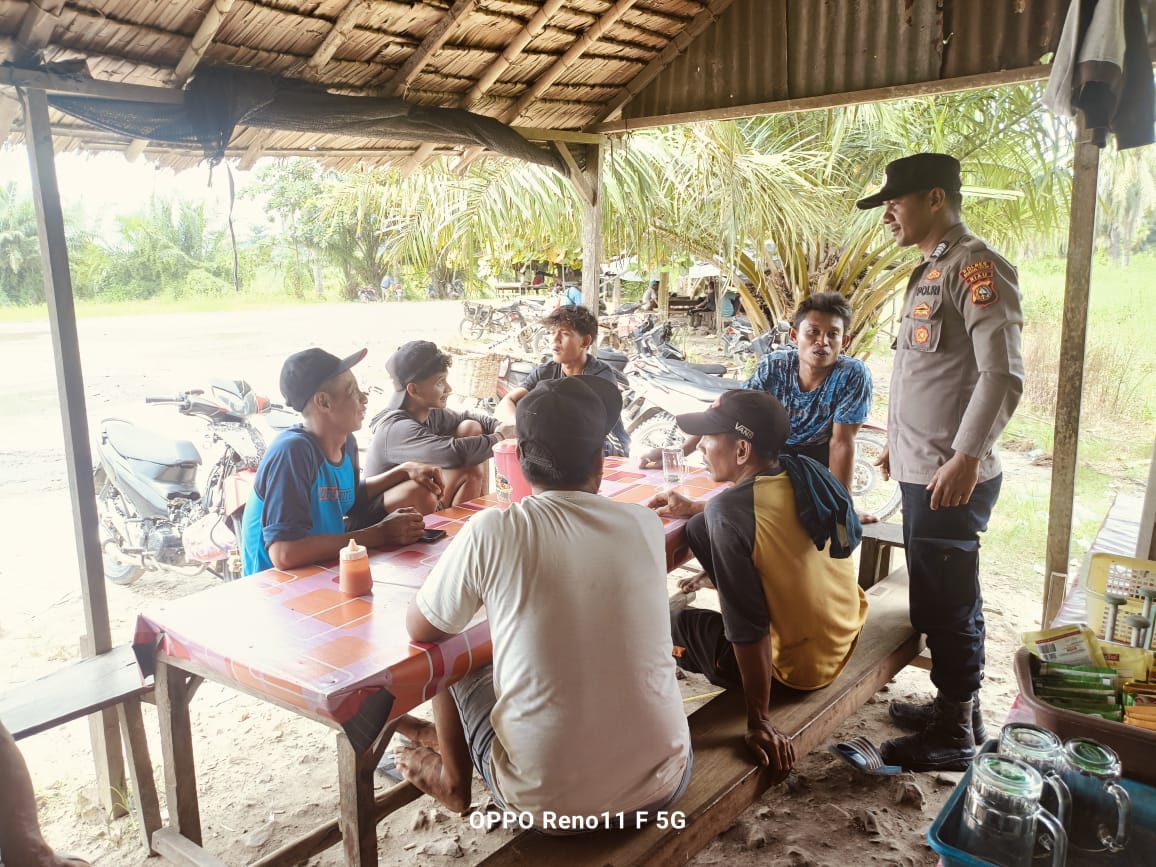 Polisi Patroli KRYD Cegah Premanisme di Bangko Pusako