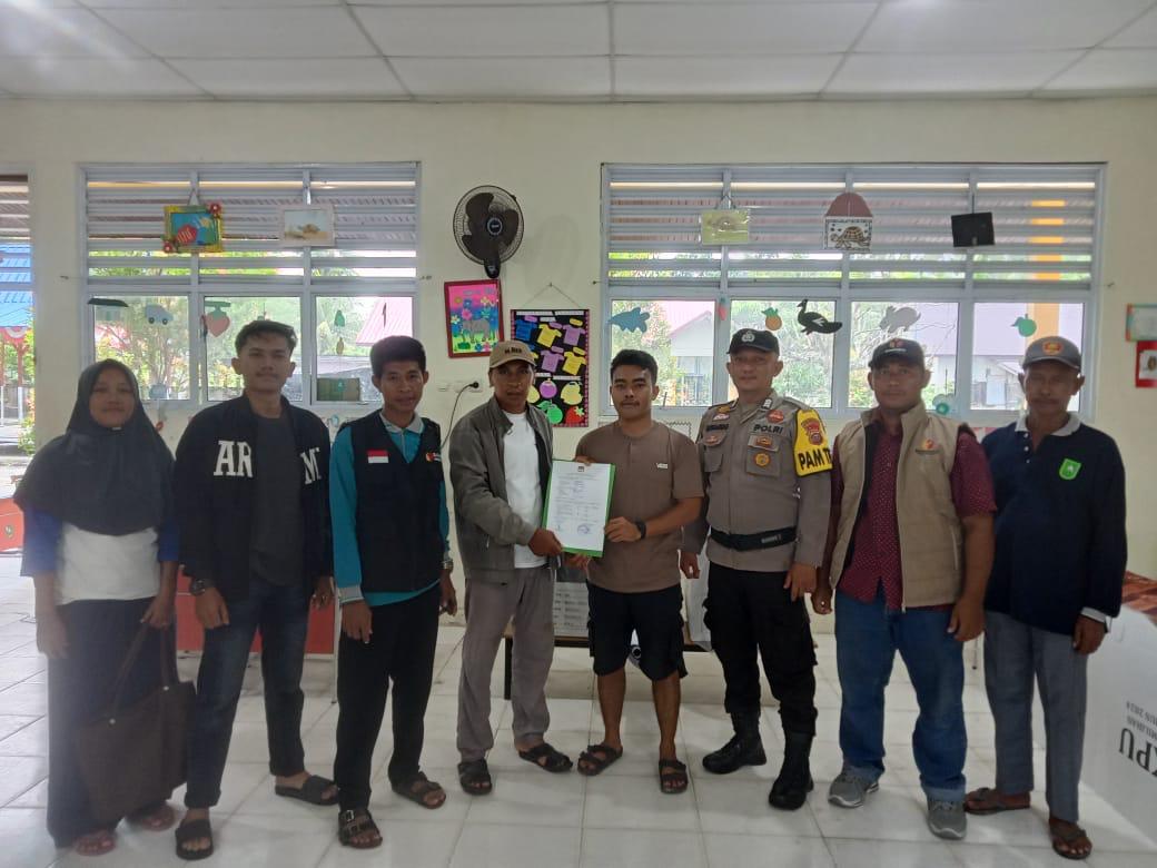 Polsek Bantan Tingkatkan Pengamanan Logistik Pemilu Jelang Pencoblosan