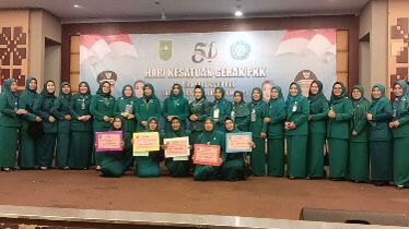 PKK Rohul Juara Umum pada HKG dan Jambore Kader PKK ke-51 Tingkat Provinsi Riau Tahun 2023