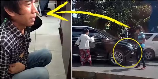 Heboh! Supir Angkot Ngamuk Sambil Todongkan Pedang, Tapi Setelah Terciduk, Begini Tingkahnya