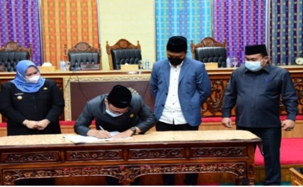 APBD Bengkalis 2022 Disahkan Rp3,9 Triliun