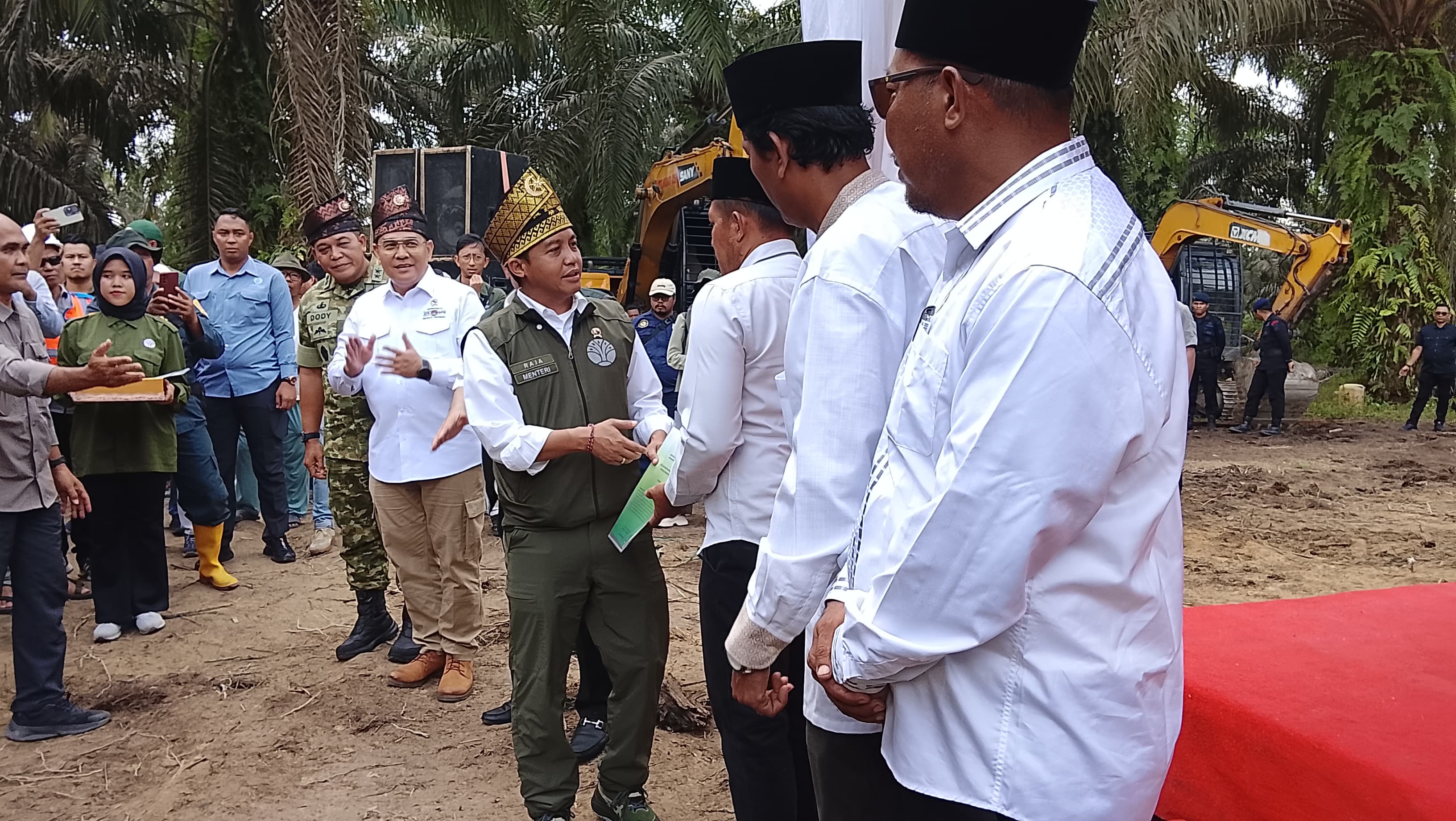 Kebun Sawit Ratusan Warga Desa Bagan Limau Direlokasi dari TNTN