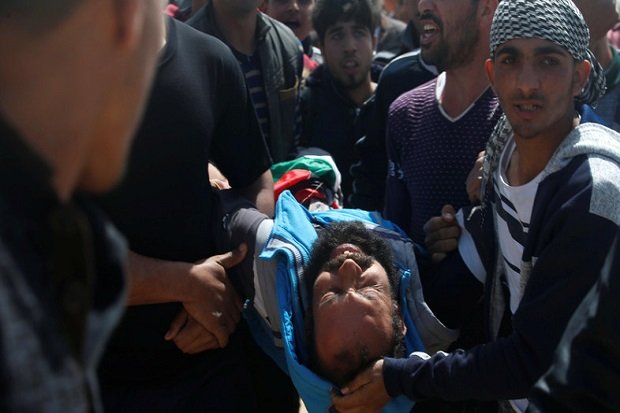 Tank Israel Bombardir Gaza, Seorang Petani Palestina Meregang Nyawa