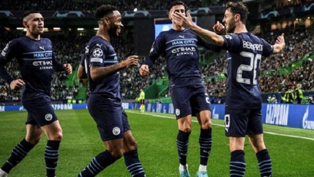 Satu Kaki Man City Sudah di Perempat Final