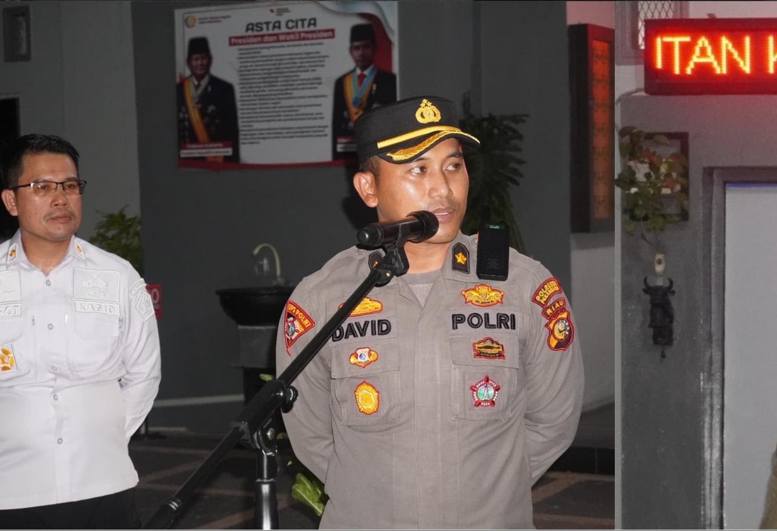 Kompol David Ricardo Resmi Jabat Kapolsek Bukit Raya, Gantikan Kompol Syafnil