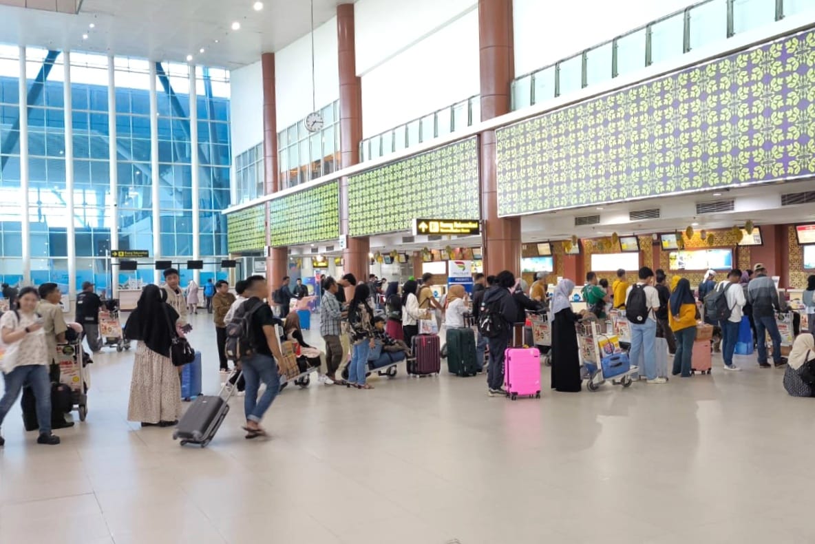 Antisipasi Demo, Bandara SSK II Pekanbaru Imbau Penumpang Datang Lebih Awal