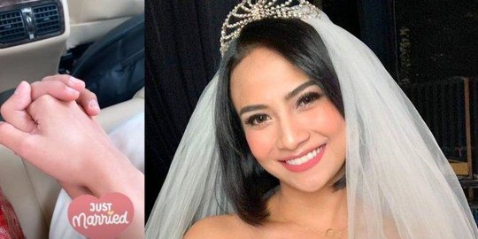 Bergaun Pengantin, Vannesa Angel Bocorkan Sosok yang Menikahinya