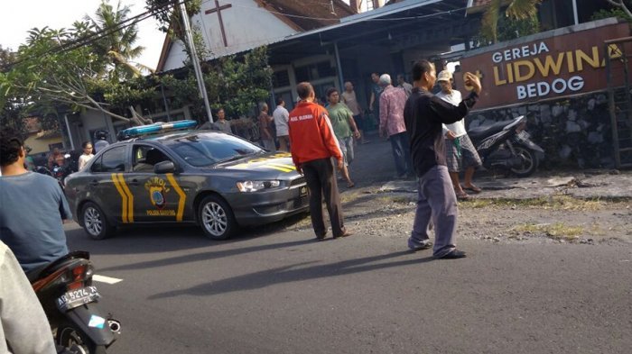 Kronologi Gereja St Lidwina Sleman Diserang Pemuda Berpedang