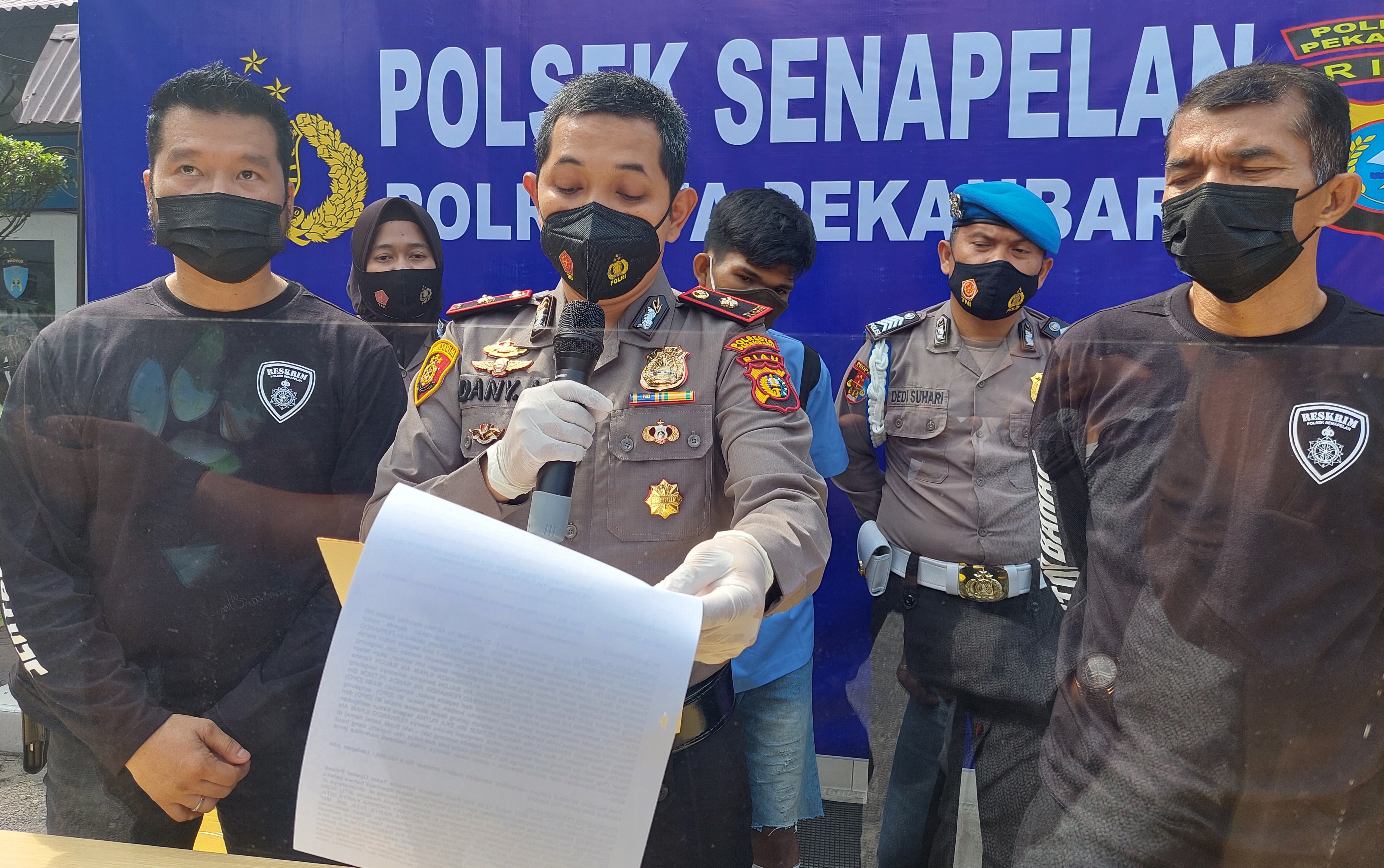 Sudah 16 Kali Beraksi, Pelaku Spesialis Jambret Emas di Pekanbaru di Dor Polisi