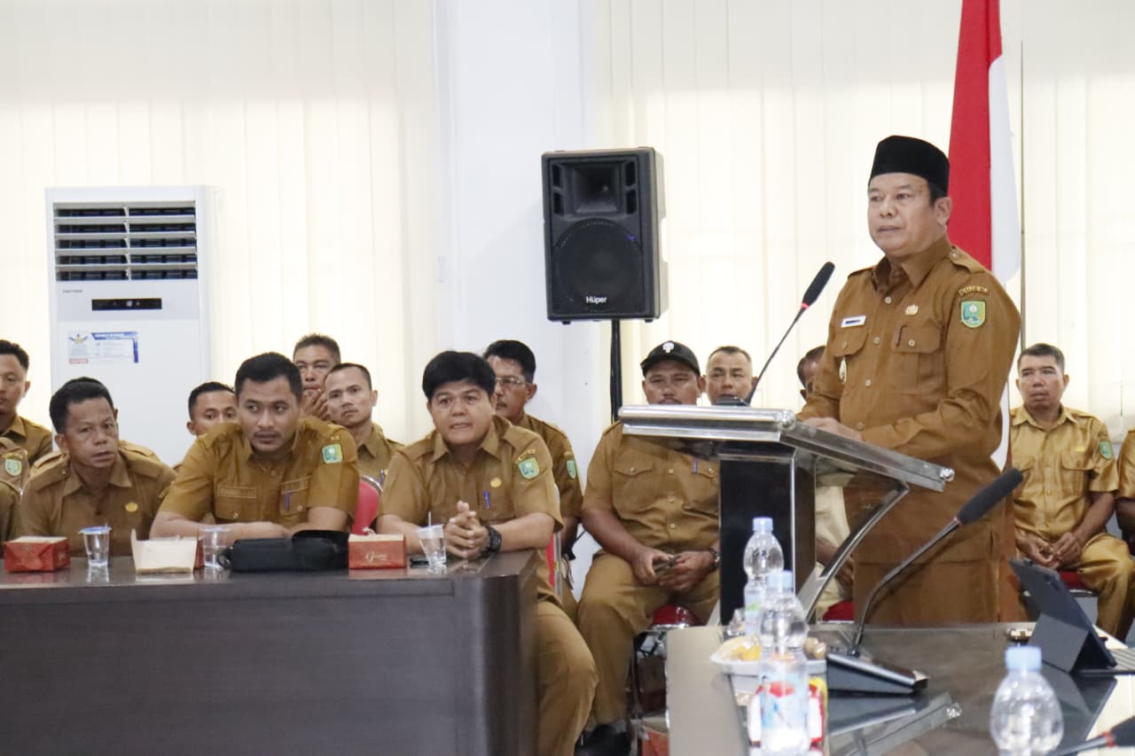 Buka Rakor Kades se-Kabupaten Inhu, Wabup Hendrizal: Kades Ujung Tombak Pembangunan