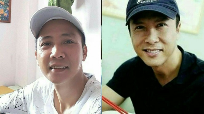 Heboh, Pria di Singkawang Mirip Aktor Donnie Yen 'Ip Man'