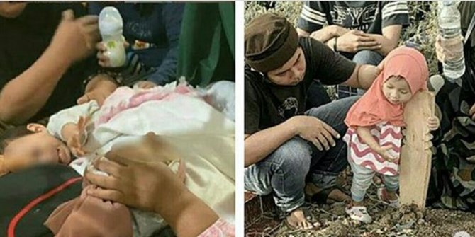 Kamu Masih Ingat Bayi yang Menangis Peluk Jenazah Ibunya? Begini Kabarnya Kini Cantik Jelita