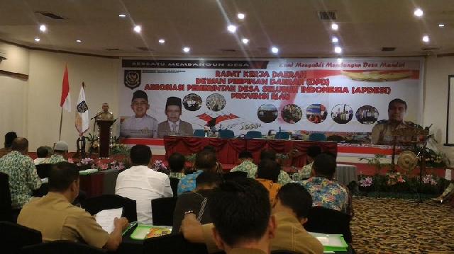 Dihadiri Apdesi Sumut, Gubri Minta Aparatur Desa Terus Belajar Membangun Desa