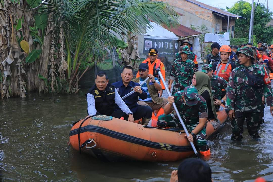 Sungai Siak Surut, BPBD Pekanbaru Klaim Tak Ada Lagi Genangan Banjir
