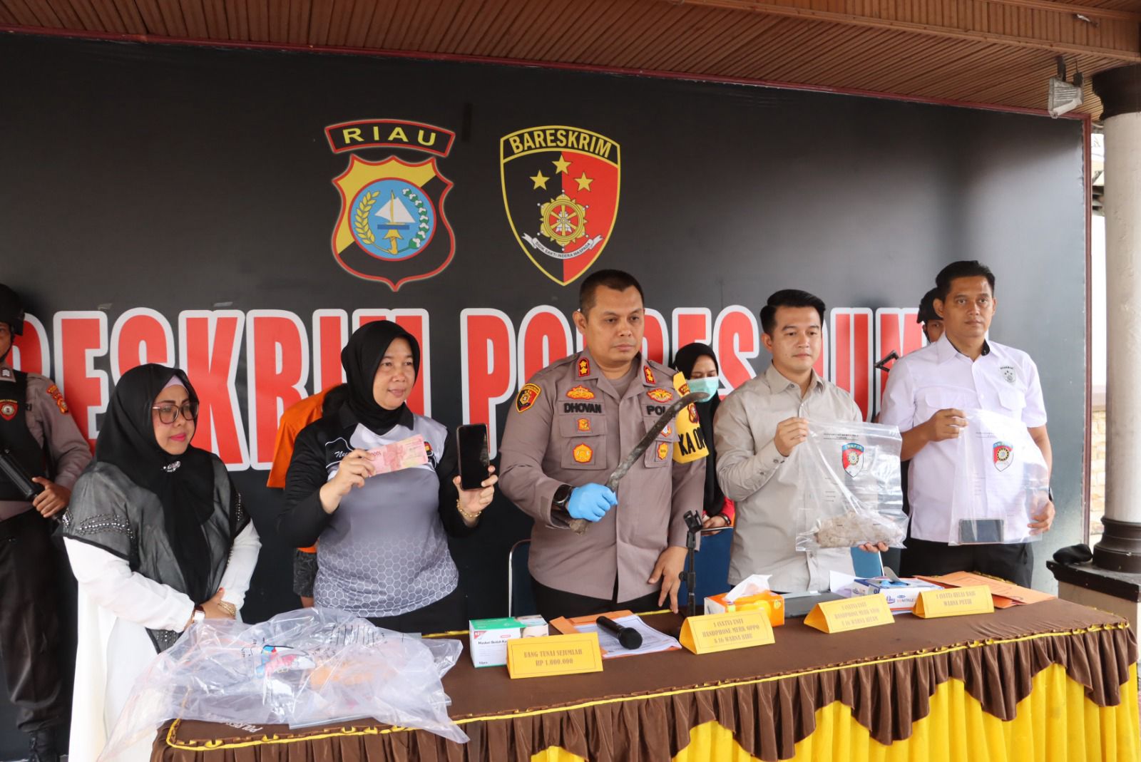 Lakukan Aborsi, Sepasang Kekasih di Dumai Ditangkap