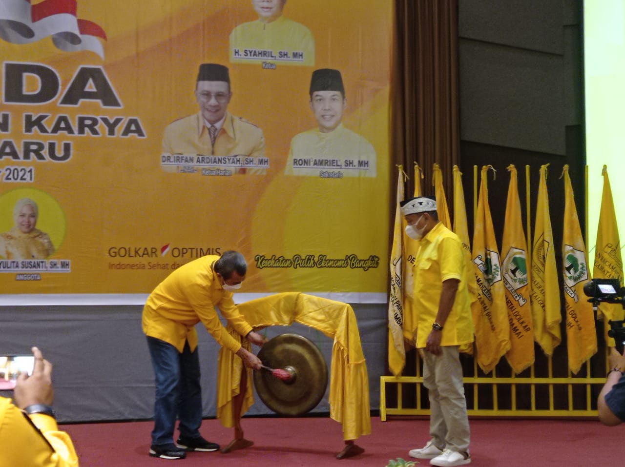 Target Menang Pemilu 2024, DPD Partai Golkar Pekanbaru Gelar Rakerda
