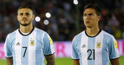 Pelatih Argentina Akan Coret Icardi dan Dybala untuk Piala Dunia 2018!