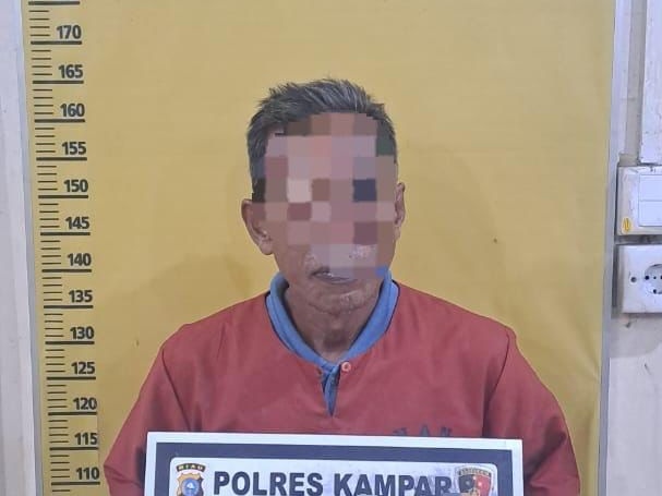 Polres Kampar Amankan Pelaku Pembakaran Lahan di Tepi Tol Bangkinang–Tanjung Alai