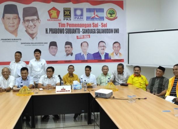 Dai Kondang sampai dengan Mantan Gubernur Bergabung di Tim Pemenangan Prabowo-Sandi di Sulsel