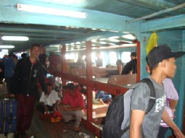 Arus Mudik Pelabuhan Sungai Duku di Perkiran H-7 dan H-6