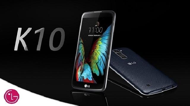LG K10 ramaikan persaingan di ponsel swafoto
