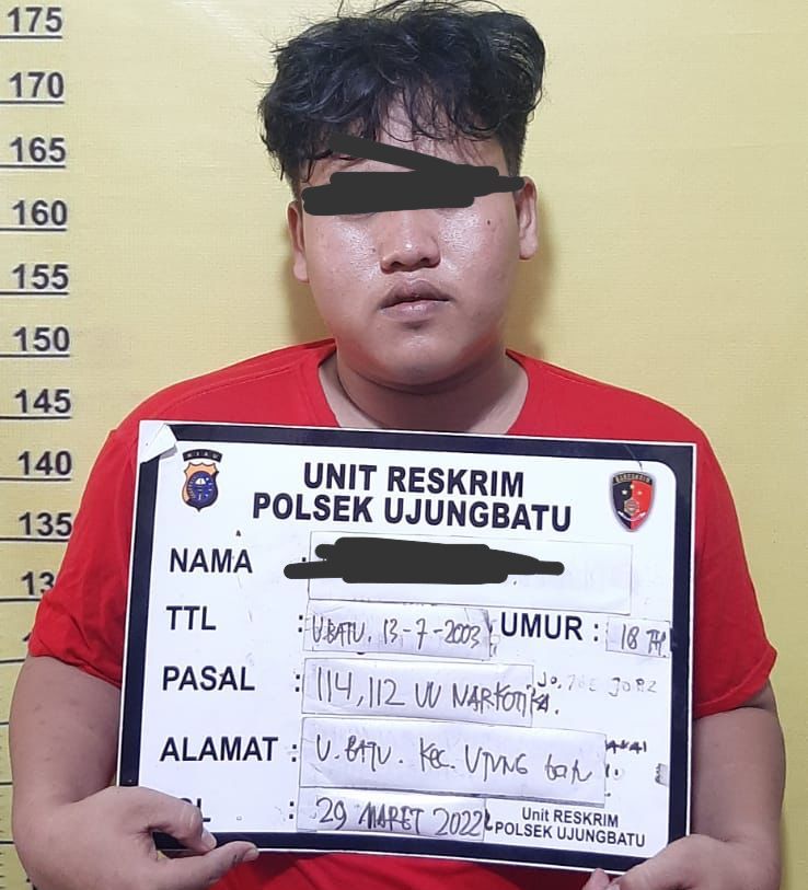 Kantongi Pil Ekstasi, Seorang Pria Ditangkap Unit Reskrim Polsek Ujung Batu