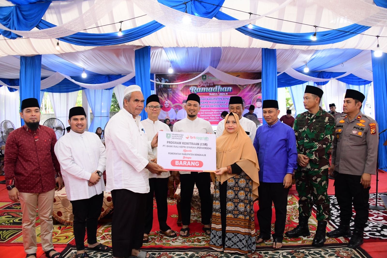 Bupati Bengkalis Ajak Masyarakat Bangun Persatuan dalam Safari Ramadhan
