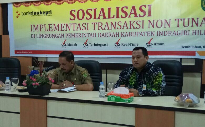 Januari 2018, Sekda Inhil Minta Transaksi Non Tunai Mulai Diterapkan