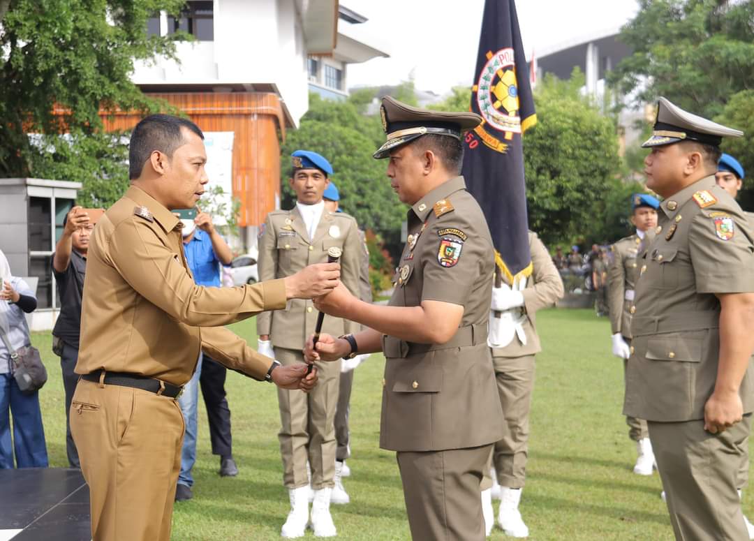 Sertijab Kasatpol PP Pekanbaru, Pj Walikota Berikan 3 Tugas Pokok