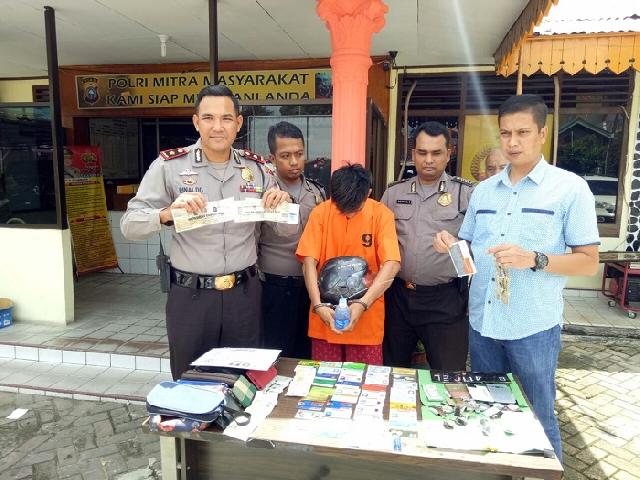Pelaku Jambret yang Sudah Beraksi di 34 Lokasi di Pekanbaru Tertangkap