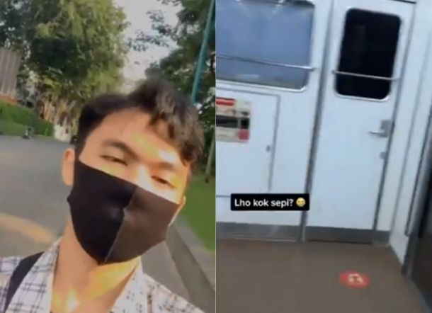 Waduh! Pria Ini Terkunci 60 Menit di dalam KRL karena Ketiduran