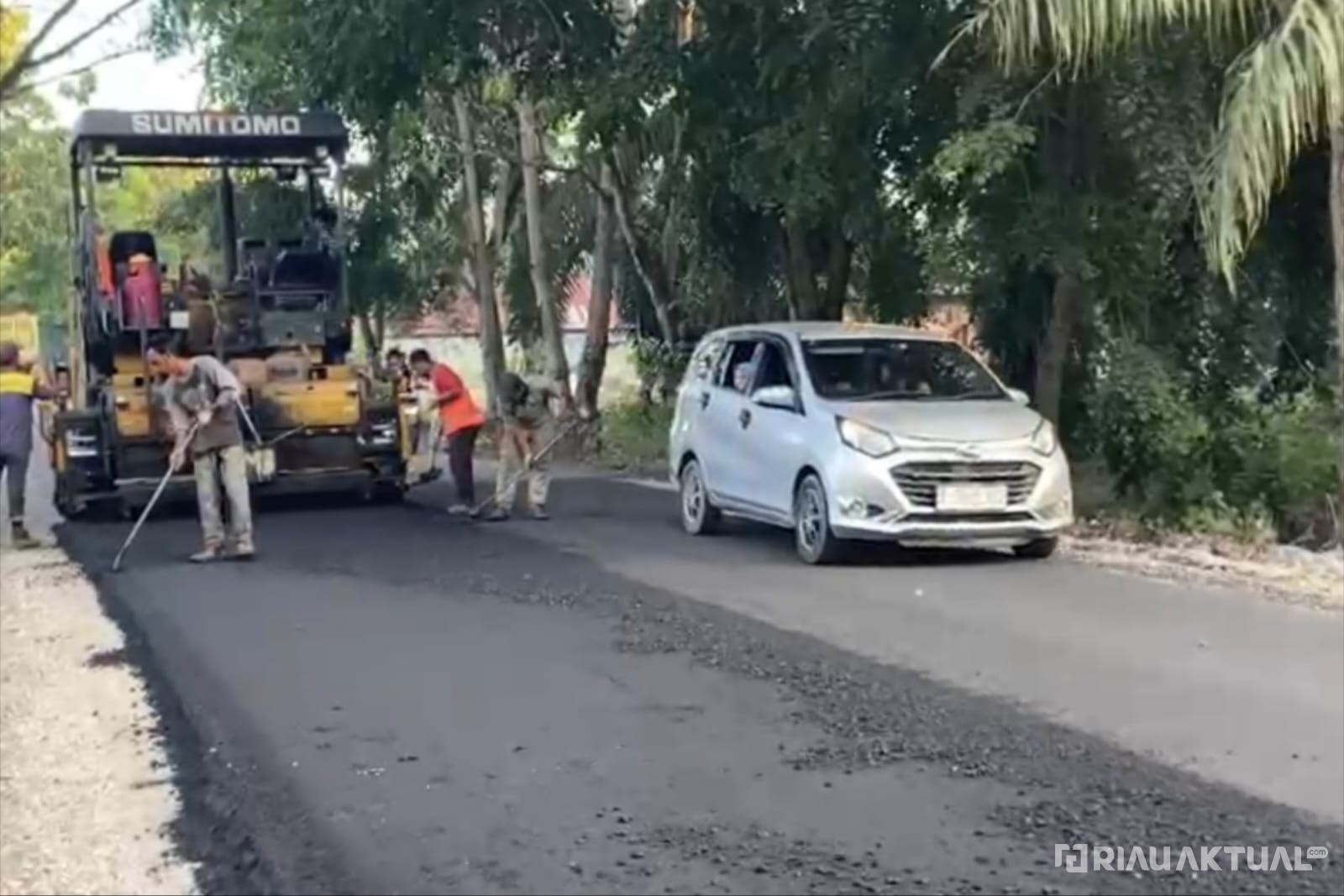 Pemprov Riau Gesa Perbaikan Jalan di Meranti dan Bengkalis