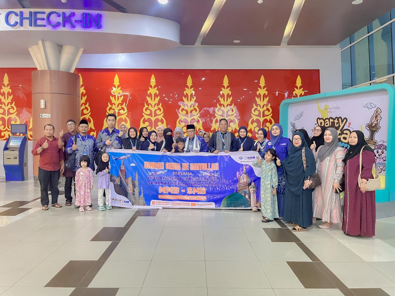 MMB Travel Kembali Berangkatkan Jamaah Program 'Umrah Ceria ke Baitullah'