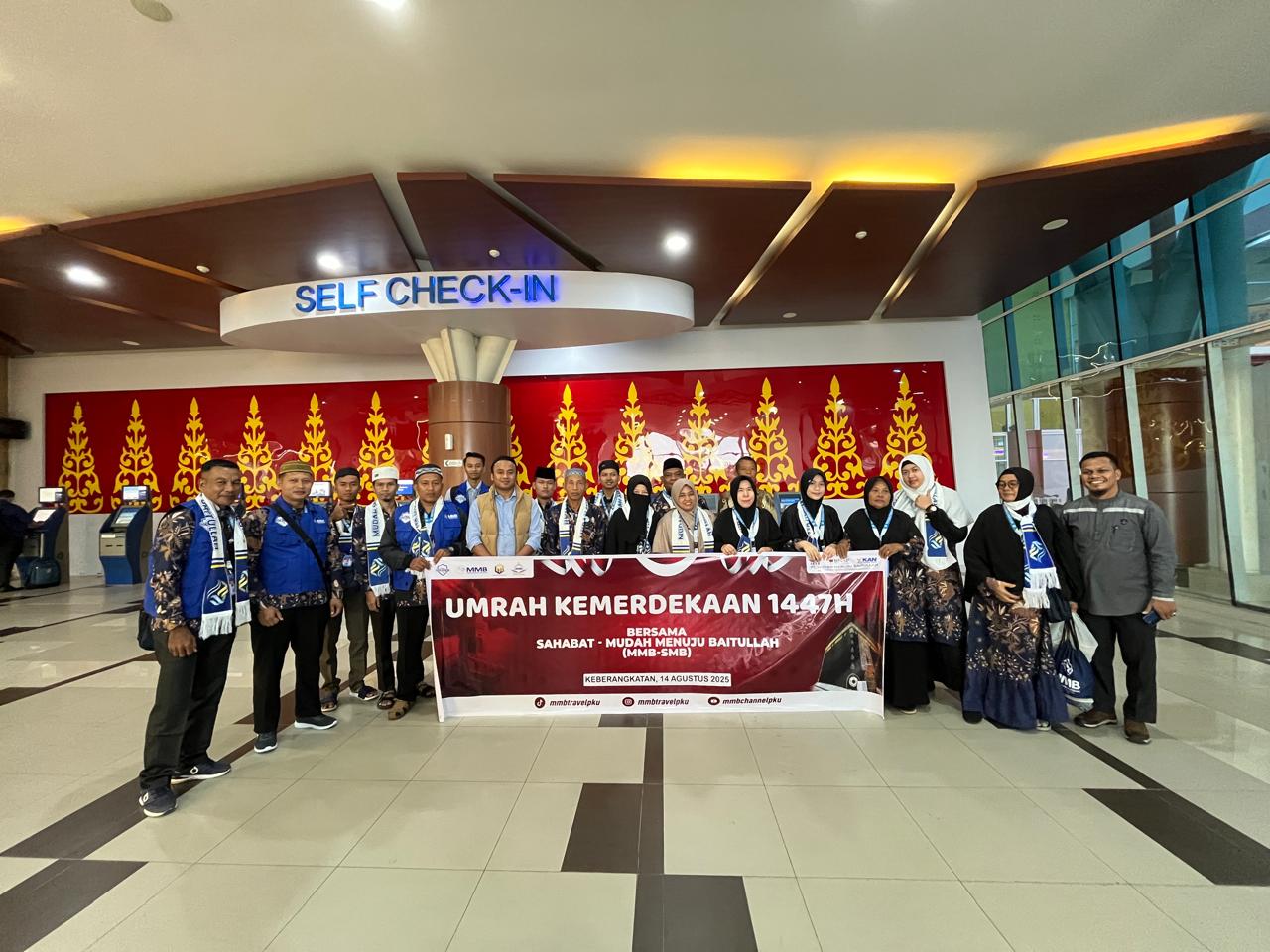 MMB Travel Lepas Jamaah Umrah Kemerdekaan, Firdaus: Momen Spesial Agustus