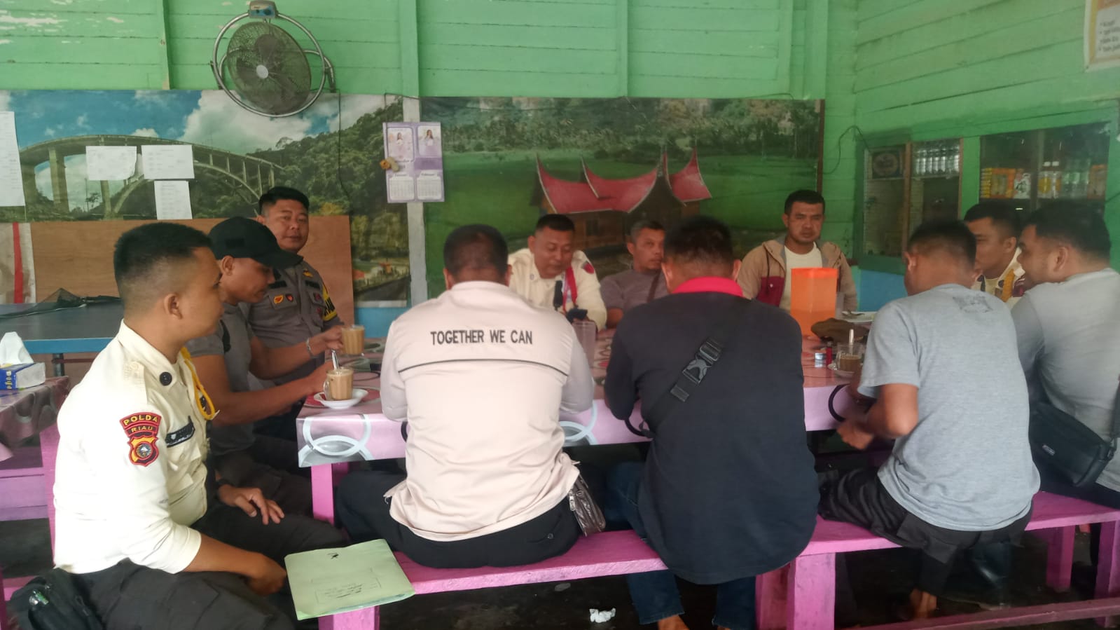 Polsek Minas Intensifkan Sambang Warga untuk Jaga Kamtibmas Menjelang Pilkada