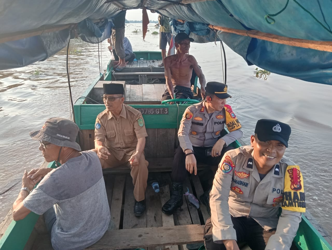 Kapolsek Kempas Ajak Nelayan Sukseskan Pilkada 2024