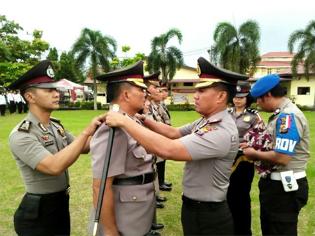 3 Kapolsek di Polres Kampar Gelar Sertijab
