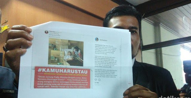 Diduga Sebarkan Meme Setya Novanto, Perempuan Ini Ditetapkan Sebagai Tersangka