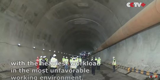 Terowongan Tembus 1 km Kereta Cepat Jakarta-Bandung Selesai Dibangun