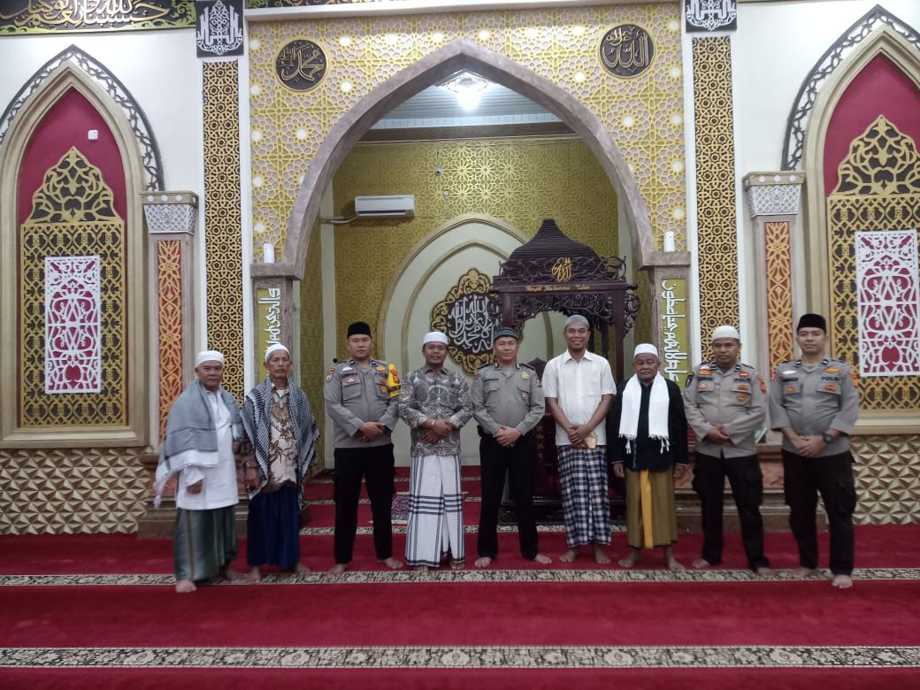 Polsek Kabun Laksanakan Cooling System Melalui Sholat Magrib Berjamaah di Desa Kabun