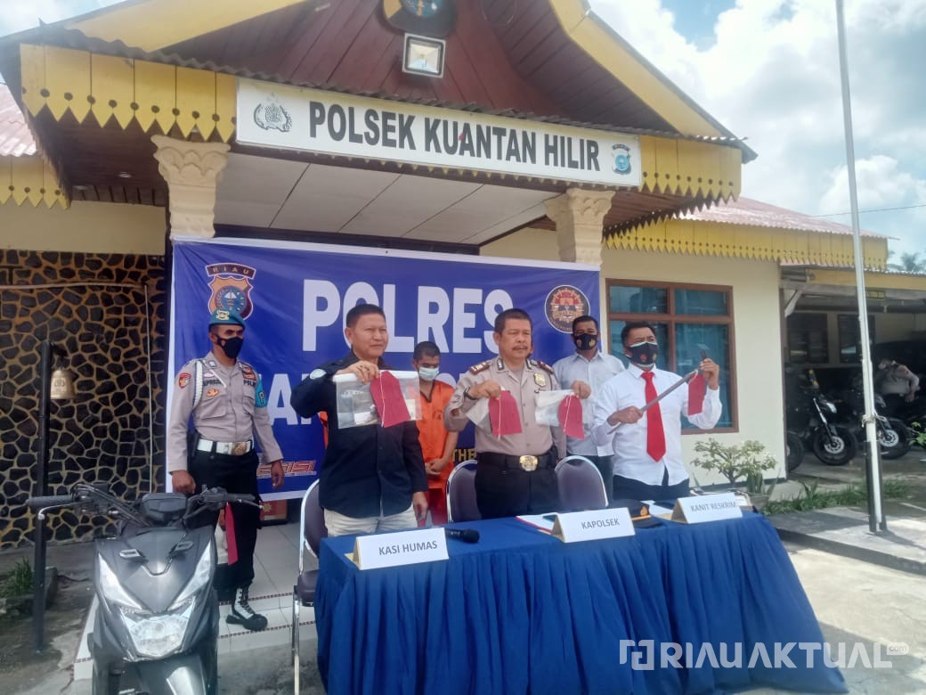 Pelaku Curanmor Diciduk Saat Nongkrong