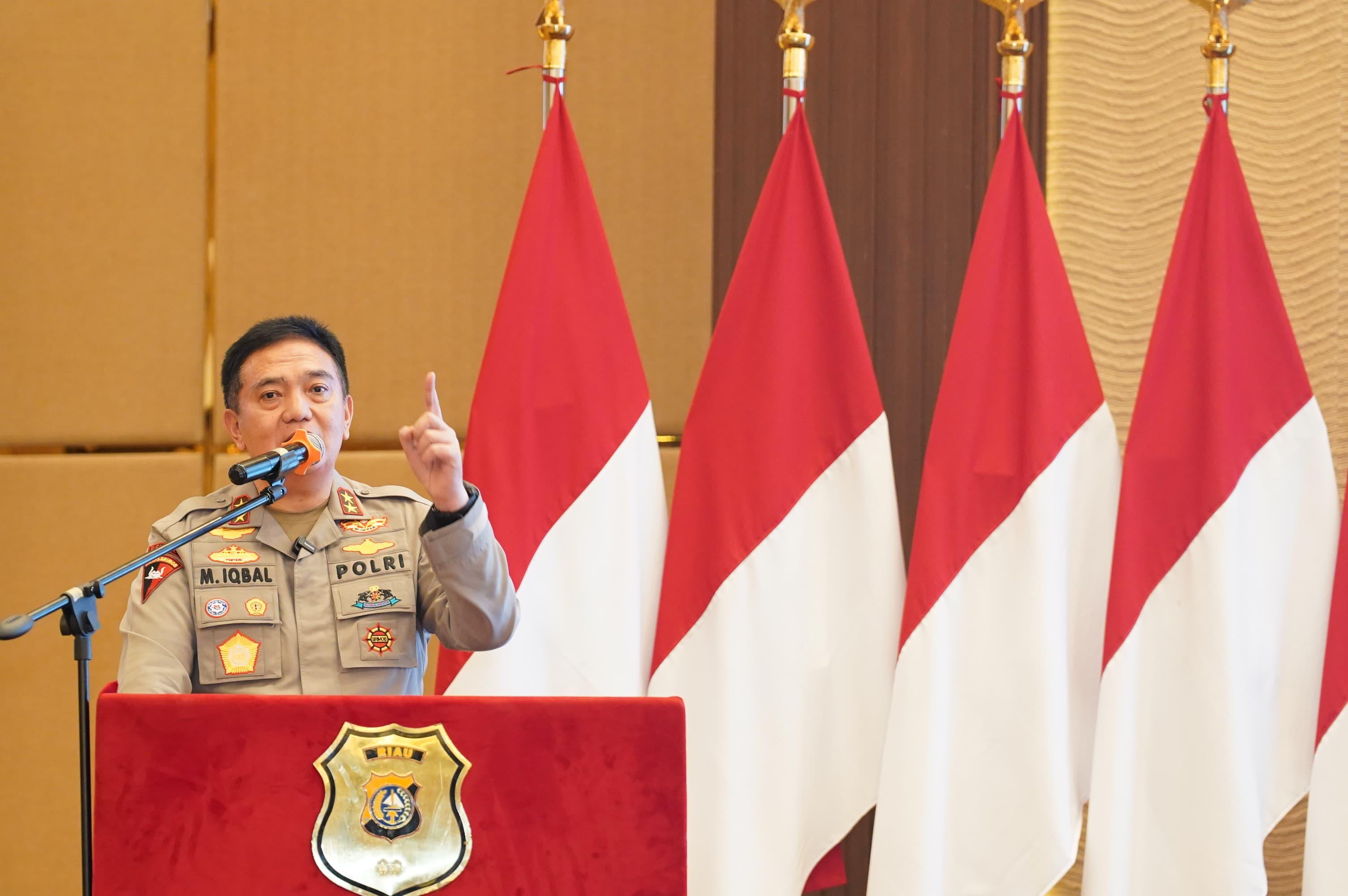 Pesan Menohok Irjen Iqbal saat Pimpin Rapat Koordinasi Lintas Sektoral Mantap Praja