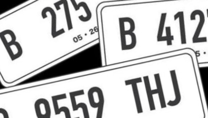 Pelat Nomor Kendaraan Diganti Putih dan Pakai Chip, Ini Alasannya