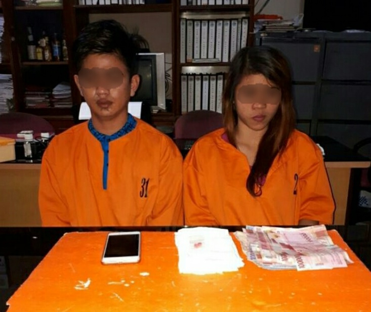 Sepasang Sejoli Di Inhil Diamankan Polisi Karena Narkotika